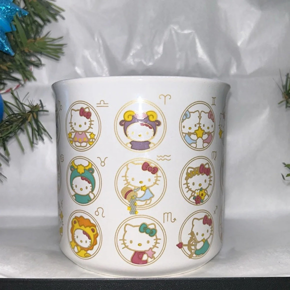 Sanrio Hello Kitty Zodiac Signs Coffee Tea Mug Cup Ceramic 20 Oz - Picture 2 of 4